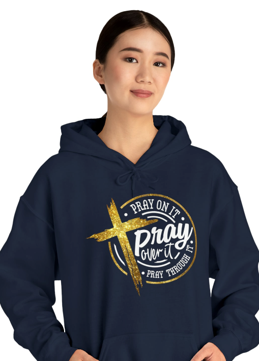 Pray on it Unisex Heavy Blend™ Hooded Sweatshirt