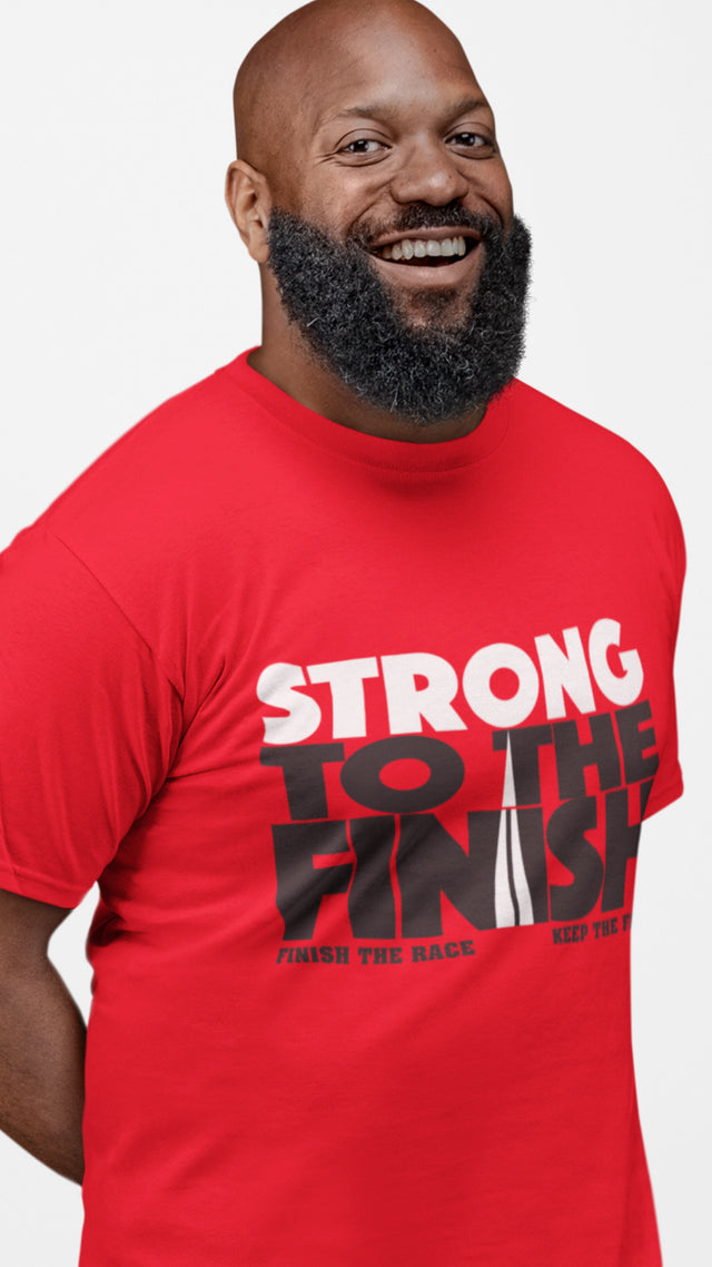 Strong to the Finish Heavy Cotton Tee