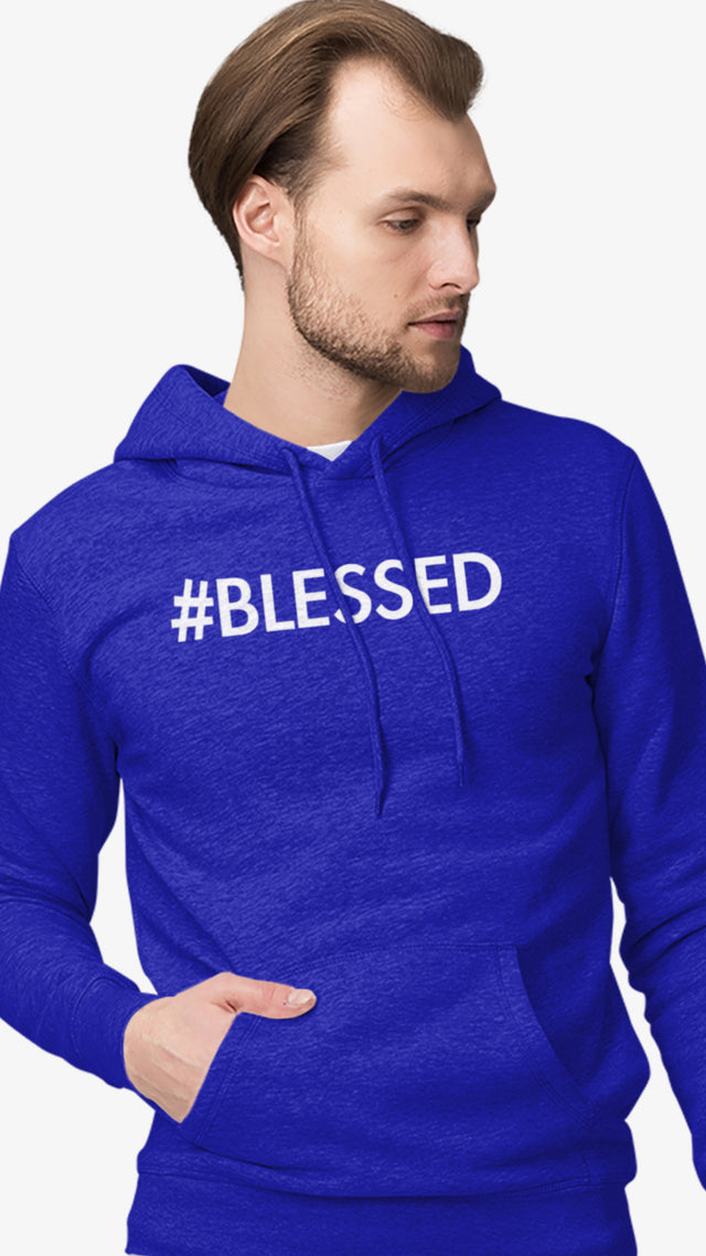 BLESSED Heavy Blend Christian Hooded Sweatshirt
