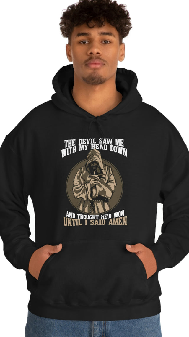 The devil is a liar - Christian Hooded Sweatshirt