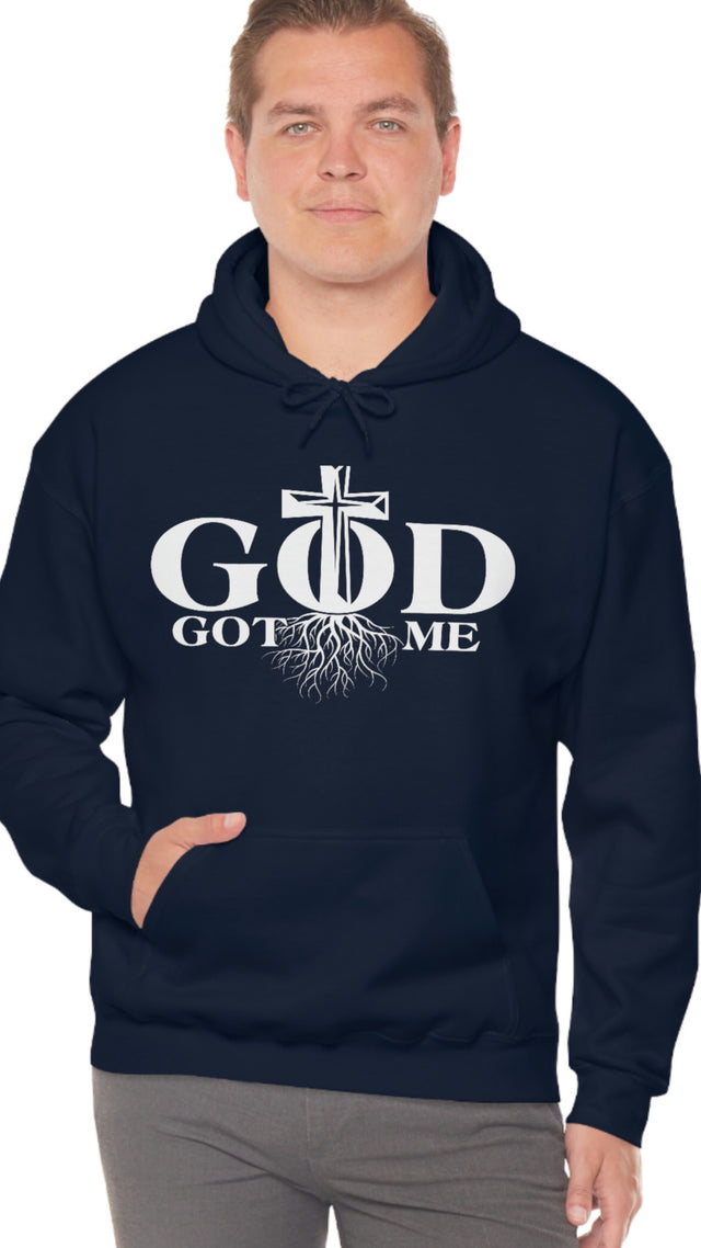 God Got Me Christian Hooded Sweatshirt