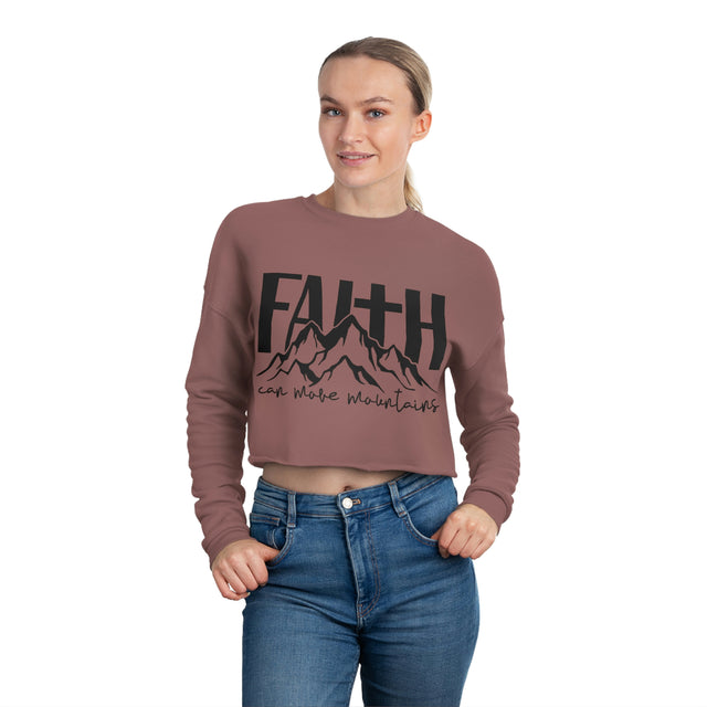 Women's Christian T-Shirt Cropped Sweatshirt